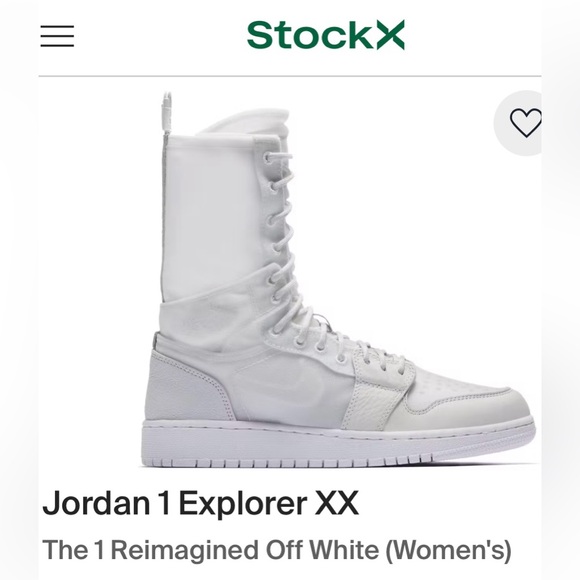 Jordan 1 Explorer XX The 1 Reimagined in Off White size 8.5  A01529-100 - Picture 1 of 16